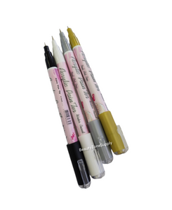 Acrylic Pain Ter Nail Art Pen Water Based Set 4