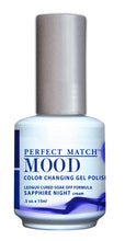 Load image into Gallery viewer, Perfect Match Mood Sapphire Night 0.5 oz MPMG43-Beauty Zone Nail Supply