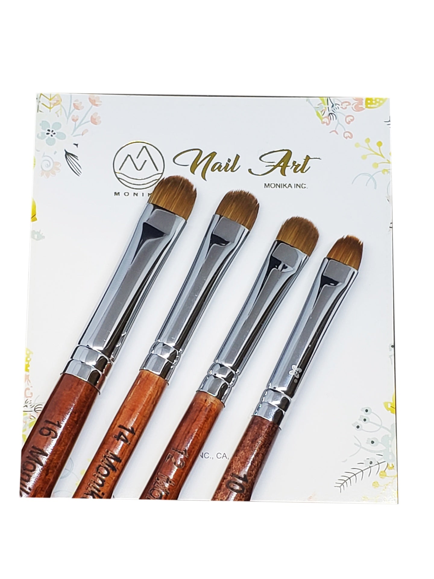Monika french brush kolinsky-Beauty Zone Nail Supply