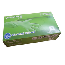 Load image into Gallery viewer, Advance Diamond Vinyl Powder Free Gloves Box Small