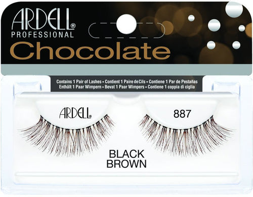 Ardell Strip Lashes Chocolate #887 61887-Beauty Zone Nail Supply