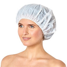 Load image into Gallery viewer, Scalpmaster Full Size Shower Cap White 3080-Beauty Zone Nail Supply