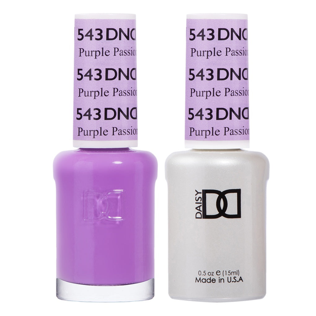 DND Duo Gel & Lacquer Purple Passion #543-Beauty Zone Nail Supply