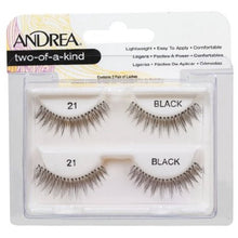 Load image into Gallery viewer, Andrea Twin Pack Lashes Black 21 #61792