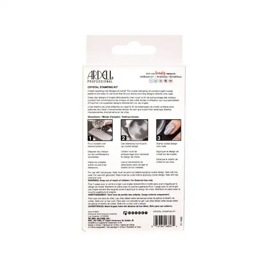 Ardell Nail Addict Crystal Stamping Kit #16847