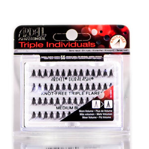 Ardell Triple Individuals Knot-Free Medium Black #66496