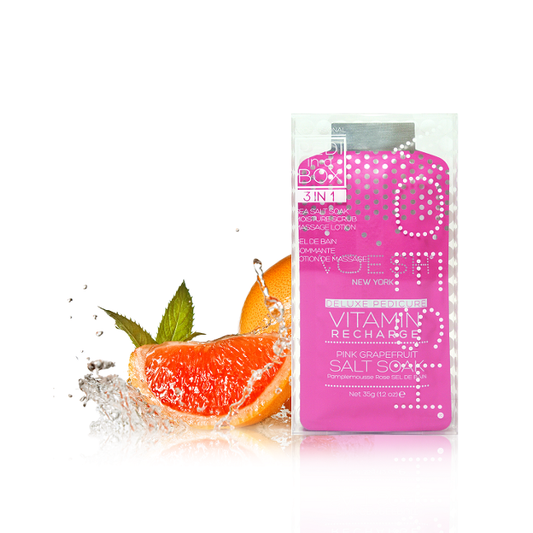 Voesh Pedi Vitamin Recharge 3 Step Case 100 Pack-Beauty Zone Nail Supply