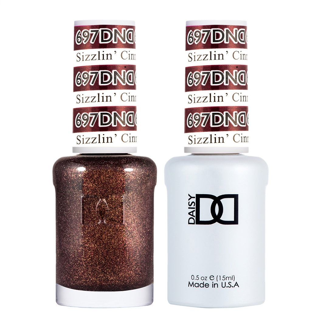 DND Duo Gel & Lacquer Sizzlin Cinnamon #697-Beauty Zone Nail Supply
