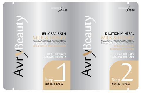 Avrybeauty Jelly Spa Pedi Bath - Milk & Honey BOX 30 SET-Beauty Zone Nail Supply