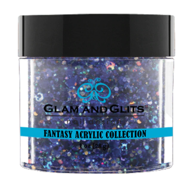 Glam & Glits Fantasy Acrylic (Glitter) 1 oz Bluetiful - FAC525-Beauty Zone Nail Supply