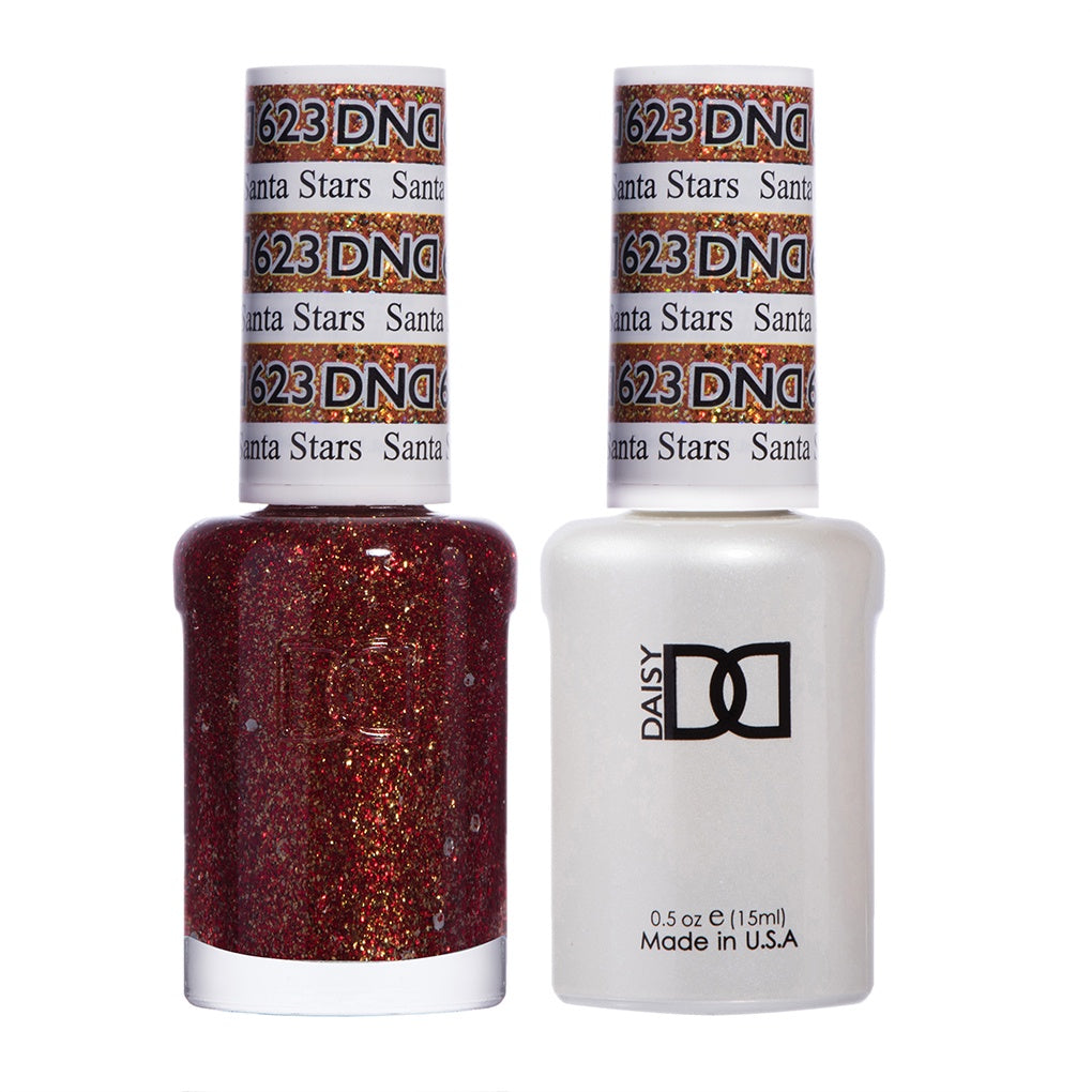 DND Duo Gel & Lacquer Santa Stars #623-Beauty Zone Nail Supply