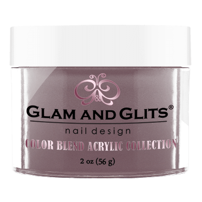 Glam & Glits Acrylic Powder Color Blend The Mauve Life 2 Oz- Bl3036-Beauty Zone Nail Supply