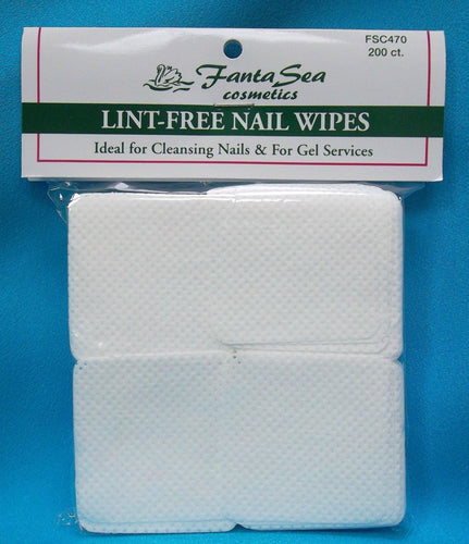 DL LINT-FREE NAIL WIPES 200 PC-Beauty Zone Nail Supply