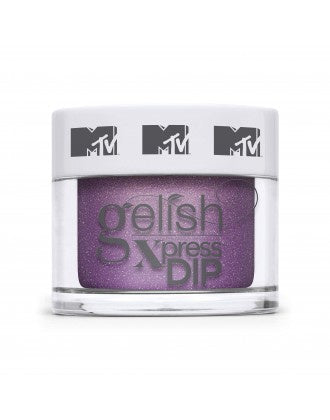 Harmony Gelish Xpress Dip Powder Ultimate Mixtape - Purple Shimmer 43G | 1.5 Oz #1620385