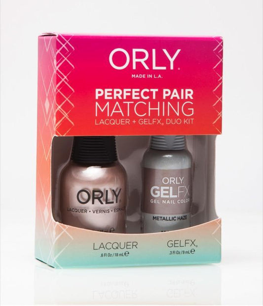 Orly Duo Metallic Haze (Lacquer + Gel) .6oz / .3oz 31226-Beauty Zone Nail Supply