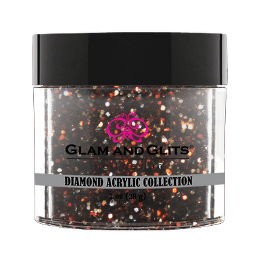 Glam & Glits Diamond Acrylic (Glitter) 1 oz Espresso - DAC49-Beauty Zone Nail Supply