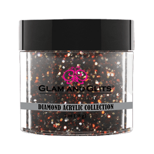 Glam & Glits Diamond Acrylic (Glitter) 1 oz Espresso - DAC49-Beauty Zone Nail Supply
