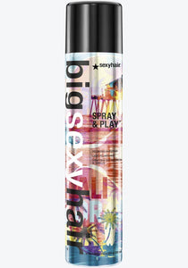 SEXY HAIR Limited Edition Cali Can: Spray & Play Volumizing Hair Spray 10 oz.-Beauty Zone Nail Supply