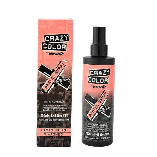 Crazy Color Pastel Sprays -Pastel Spray Peachy Coral 250mL-Beauty Zone Nail Supply