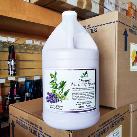 Unity Warming Lotion Lavender Gallon-Beauty Zone Nail Supply
