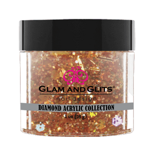 Glam & Glits Diamond Acrylic (Glitter) 1 oz Poetic - DAC69-Beauty Zone Nail Supply