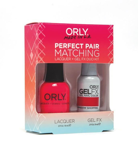 Orly Duo Window Shopping (Lacquer + Gel) .6oz / .3oz 31180-Beauty Zone Nail Supply