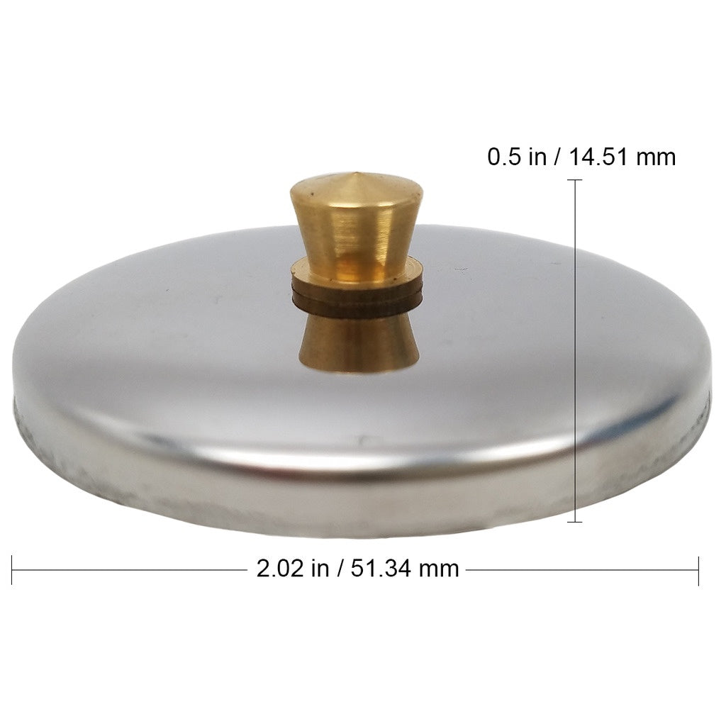 Medium Metal Cap Lip for glass Jar