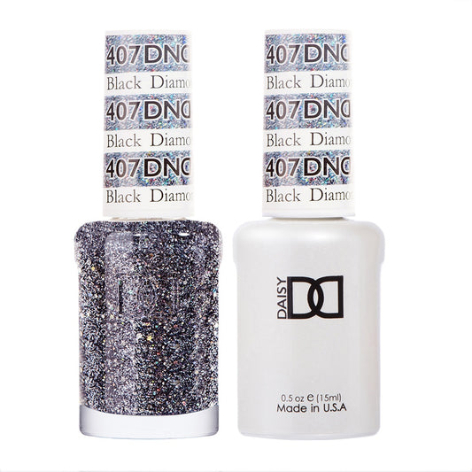 DND Duo Gel & Lacquer Black Diamond Star #407-Beauty Zone Nail Supply