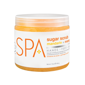 BCL SPA Sugar Scrub Mandarin + Mango 16oz-Beauty Zone Nail Supply