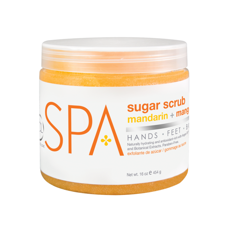 BCL SPA Sugar Scrub Mandarin + Mango 16oz-Beauty Zone Nail Supply