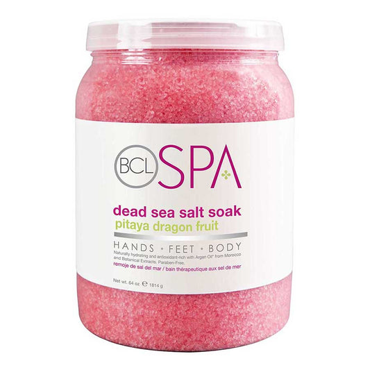 BCL SPA Dead Sea Salt Soak Pitaya Dragon Fruit (64oz)-Beauty Zone Nail Supply