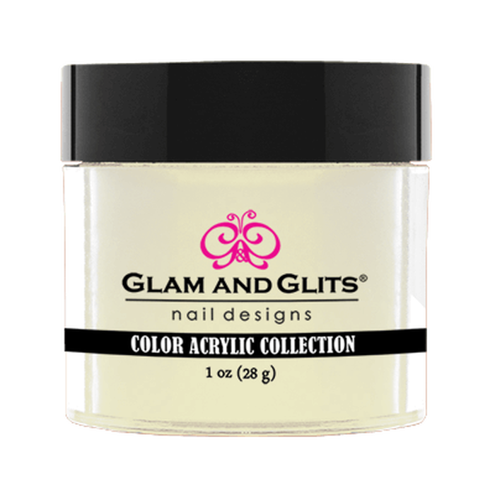 Glam & Glits Color Acrylic (Cream) 1 oz Angel - CAC306-Beauty Zone Nail Supply