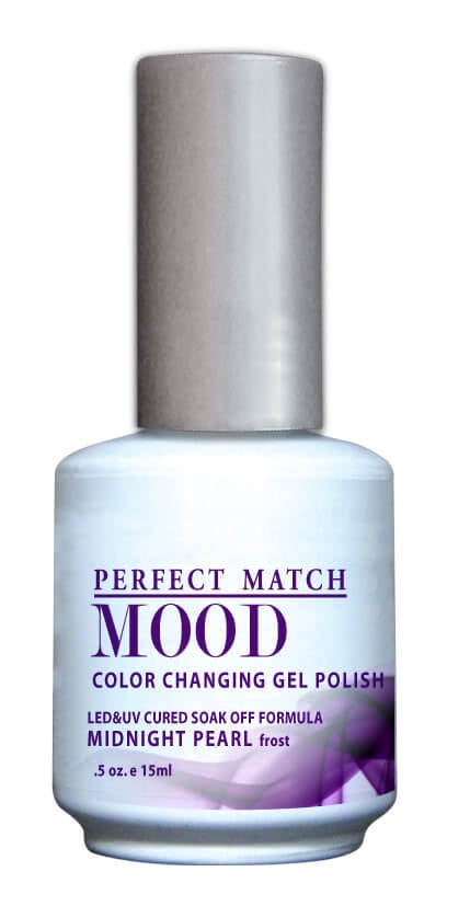 Perfect Match Mood MIDNIGHT PEARL 0.5 oz MPMG07-Beauty Zone Nail Supply