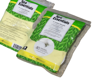 Graham Spa Essentials Professional Cotton Rounds 3 Inch 80 ct / Bag #55495