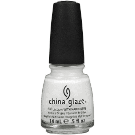 China Glaze Lacquer White On White 0.5 oz #70255-Beauty Zone Nail Supply