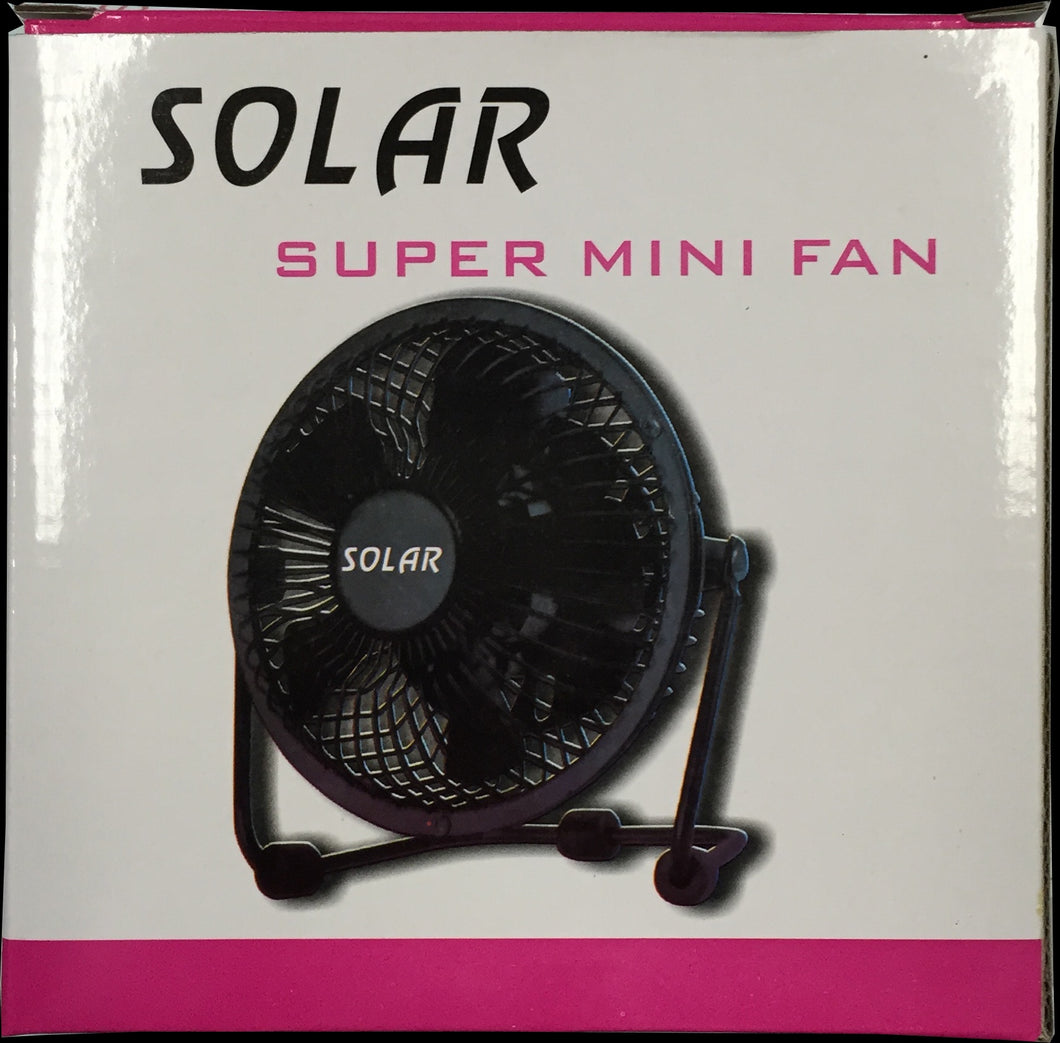SOLAR SUPER MINI FAN #9219-Beauty Zone Nail Supply