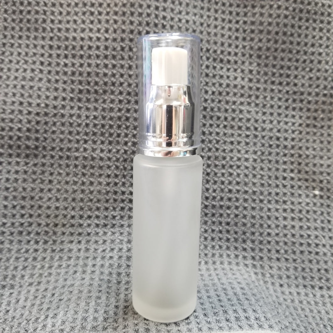 1 OZ REFILLABLE FROSTED GLASS SPRAY 