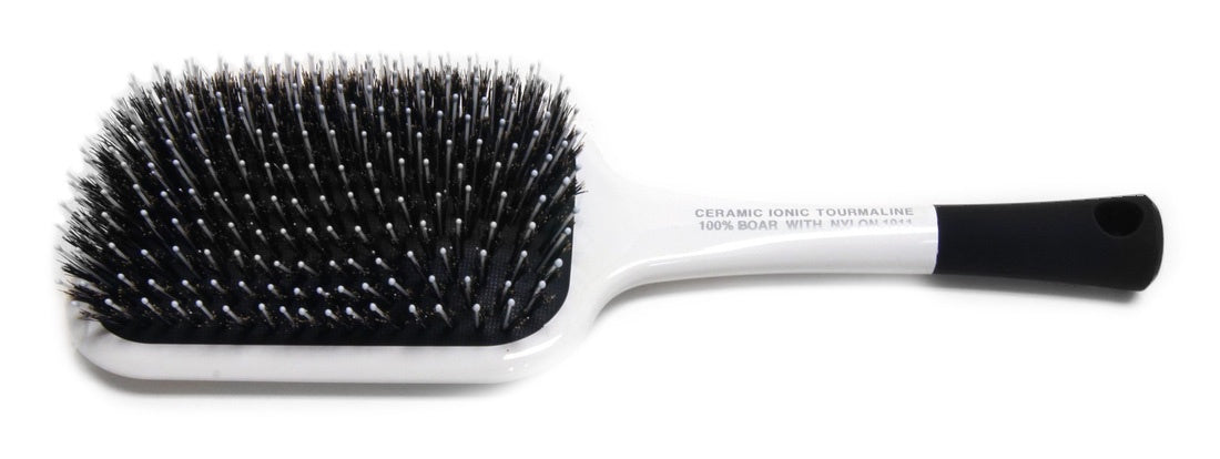IB 1911 W CERAMIC SQUARE PADDLE PORCUPINE BRUSH-Beauty Zone Nail Supply