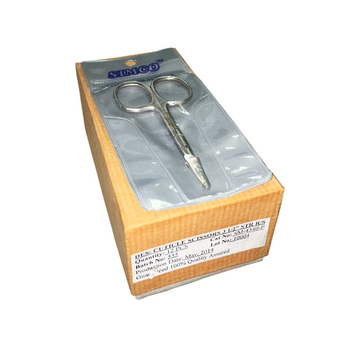 Scissor Cuticle 3.5 4340-P #5958-Beauty Zone Nail Supply