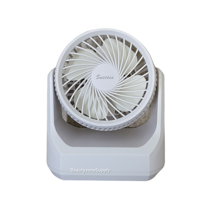 BF01 Rechargeable Mini Table Nail Fan White