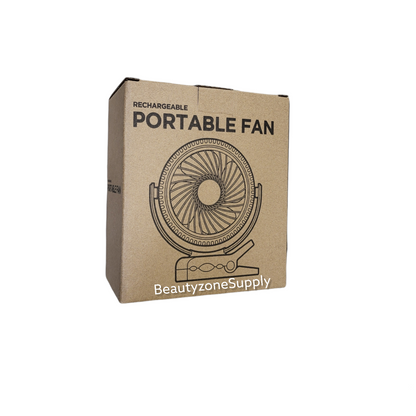 BF04 Success Rechargeable Mini Clip Nail Fan Black