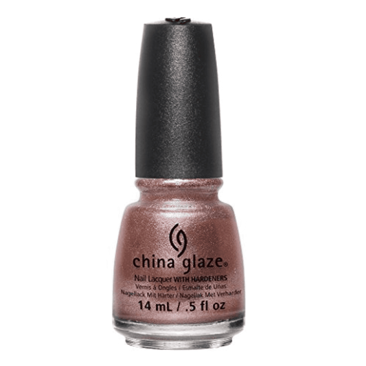 China Glaze Lacquer Meet Me In The Mirage (Brilliant Rose Gold Metallic Shimmer) 0.5 oz #82648-Beauty Zone Nail Supply