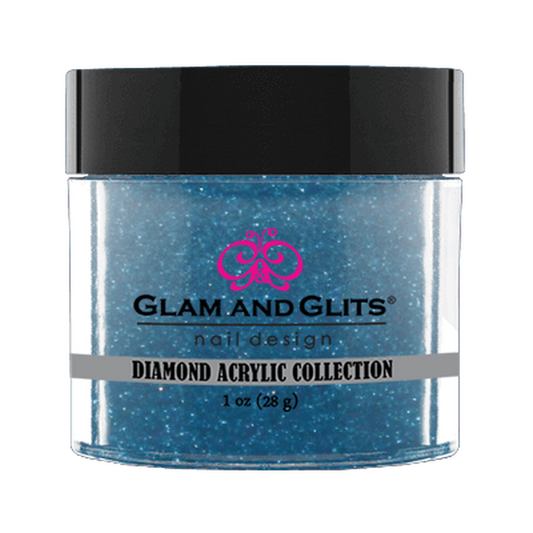 Glam & Glits Diamond Acrylic (Shimmer) 1 oz Deep Blue - DAC84-Beauty Zone Nail Supply