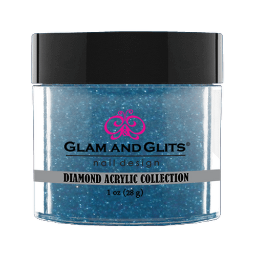 Glam & Glits Diamond Acrylic (Shimmer) 1 oz Deep Blue - DAC84-Beauty Zone Nail Supply