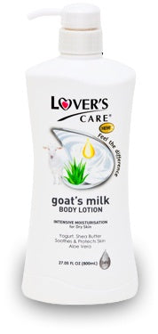 Lover's Care Goat's Milk Body Lotion Aloe Vera 27.05 oz / 800 mL