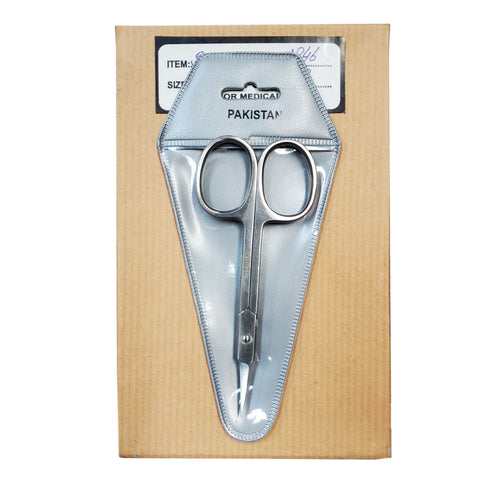 Scissors Arrow 3.5 curved 4405-P #1846-Beauty Zone Nail Supply