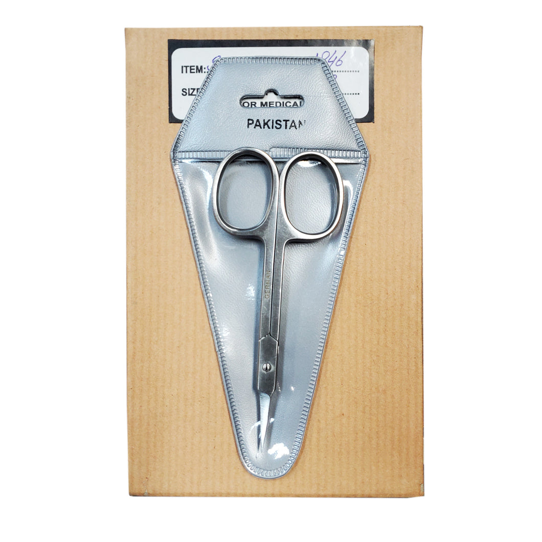Scissors Arrow 3.5 curved 4405-P #1846-Beauty Zone Nail Supply