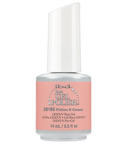 ibd Just Gel Polish Pinkies N Cream 0.5 oz-Beauty Zone Nail Supply