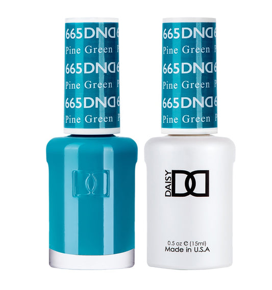 DND Duo Gel & Lacquer Pine Green #665-Beauty Zone Nail Supply