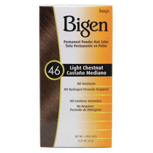 Load image into Gallery viewer, Bigen Permanent Powder Hair Color 46 Light Chestnut
